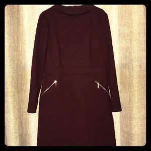 Maggy London Dress US16 UK20 EU46 maroon/burgundy